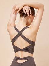 バック交差 スポーツブラ ハイサポート UVカット