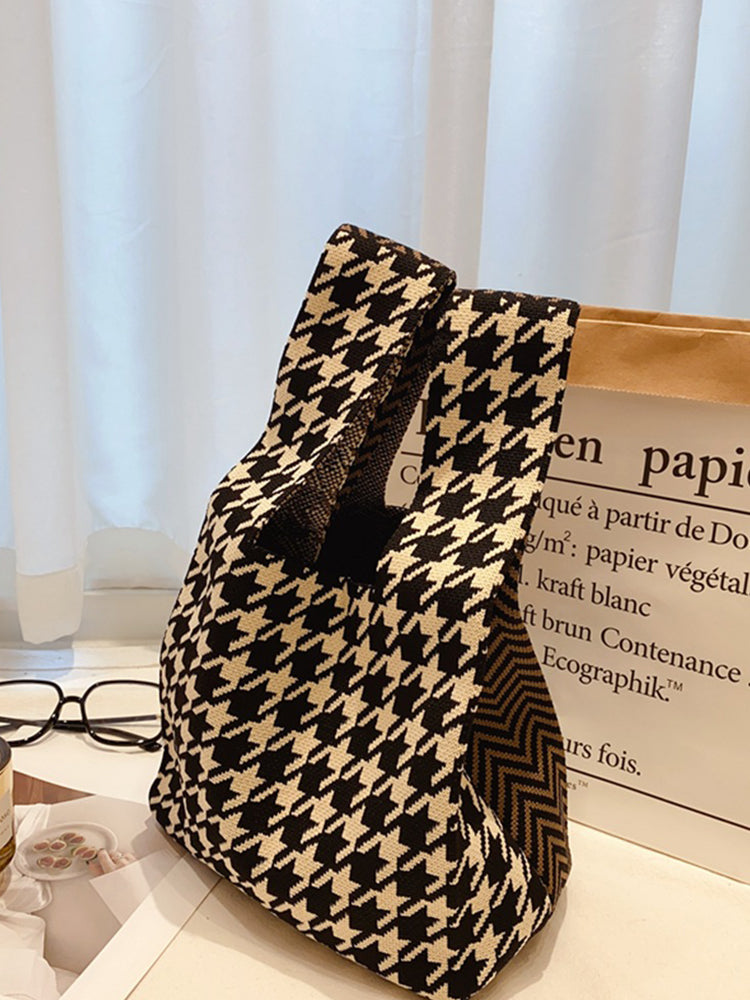 ニットバッグ クリスマス雰囲気 可愛い 弁当バッグ