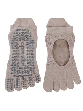 ヨガソックス 滑り止め つま先あり 5本指