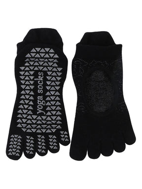 ヨガソックス 滑り止め つま先あり 5本指