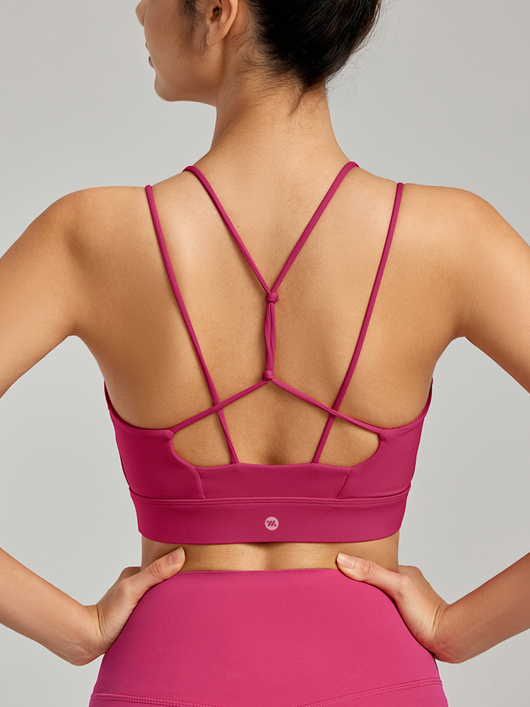 ダブルストラップ ブラトップ バック交差