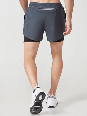 メンズショートパンツ インナー付き ランニングウェア