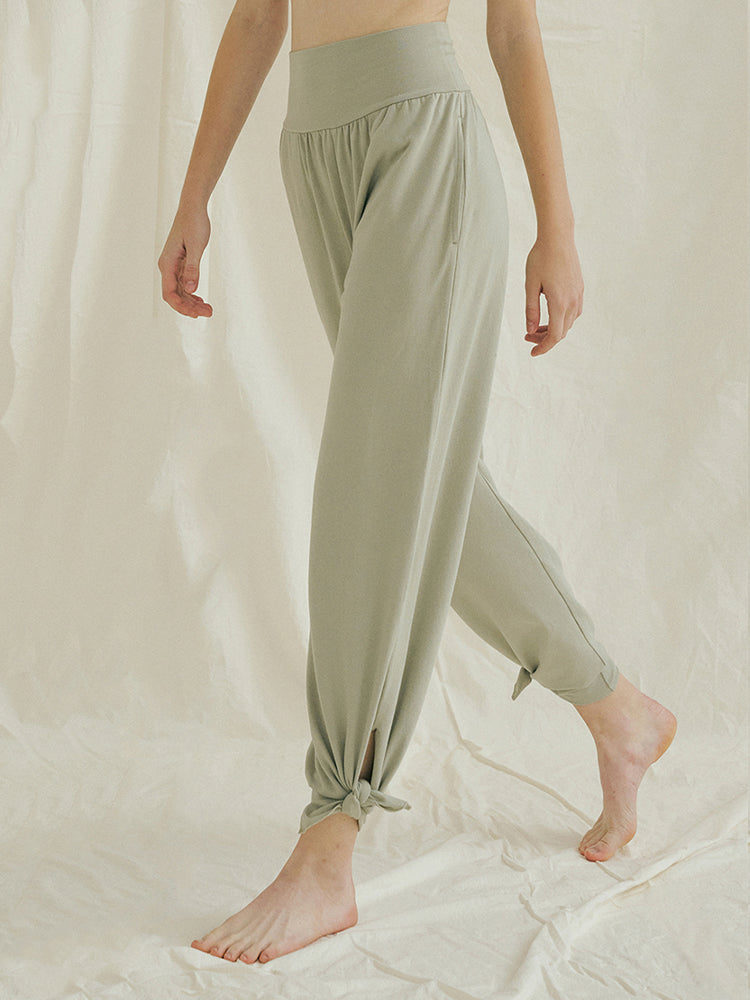 ワイドレッグパンツ ヨガ ピラティスパンツ