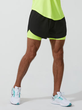 メンズショートパンツ インナー付き ランニングウェア