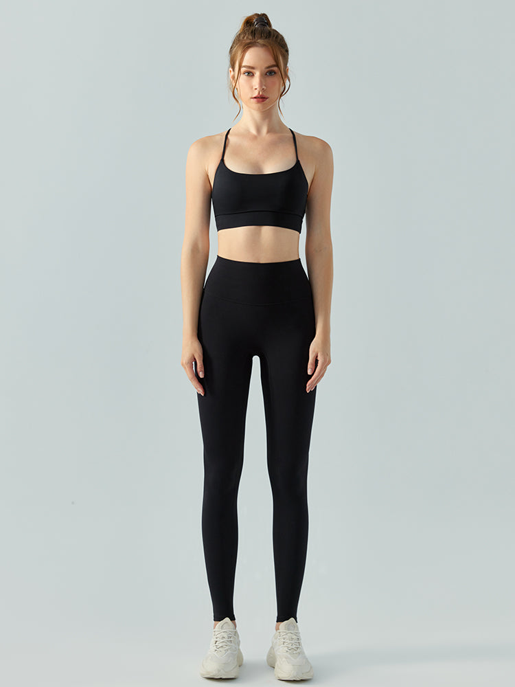 秋冬厚手 裏起毛 シームレス ヨガ レギンス