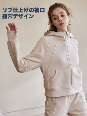 スウェットフルジップパーカ