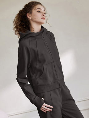 スウェットフルジップパーカ