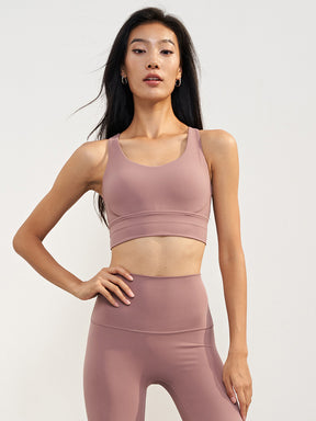 スポーツブラ バックダブルクロス 背中見せ