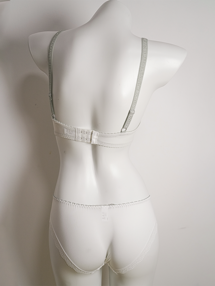 LIKEWILLOW 【B-F】大輪の花柄刺繍ブラ＆ショーツ