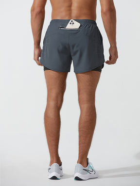 メンズショートパンツ インナー付き ランニングウェア