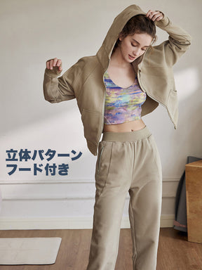 スウェットフルジップパーカ