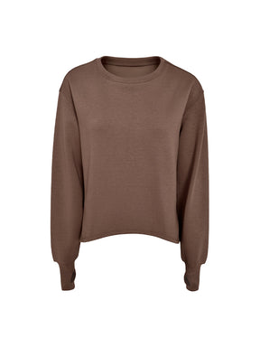 オーバーサイズ クルーネックスウェットシャツ