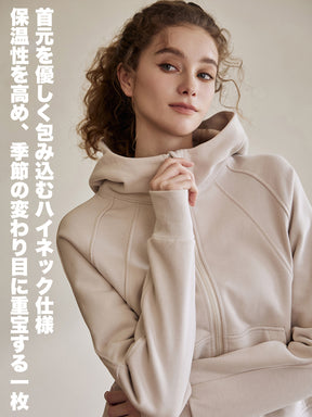 スウェットフルジップパーカ