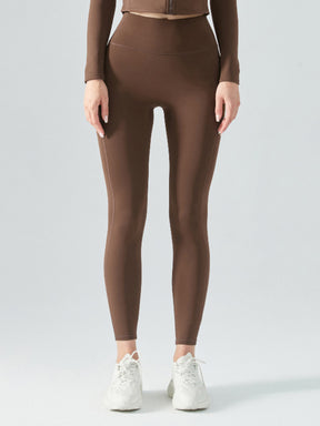 ヨガレギンス　裏地起毛　防寒保温