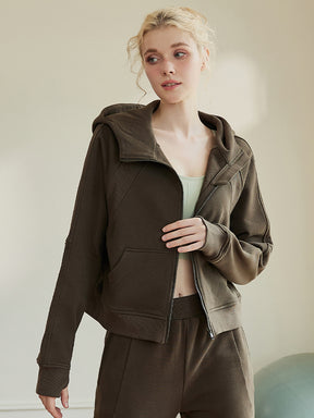 スウェットフルジップパーカ