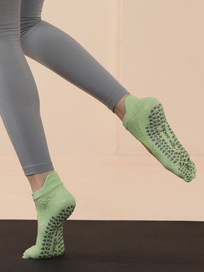 ヨガソックス 滑り止め つま先あり 5本指