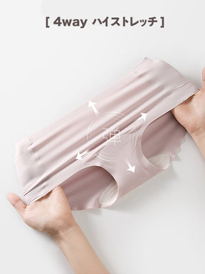 シームレスヨガショーツ ヨガレギンス専用ショーツ クロッチパッド付き