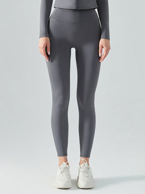 ヨガレギンス　裏地起毛　防寒保温