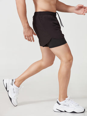 メンズショートパンツ インナー付き ランニングウェア