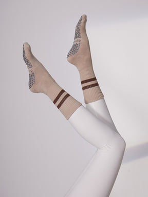 ヨガソックス 滑り止め付き 厚手 暖かい 裏起毛 ルームソックス 靴下