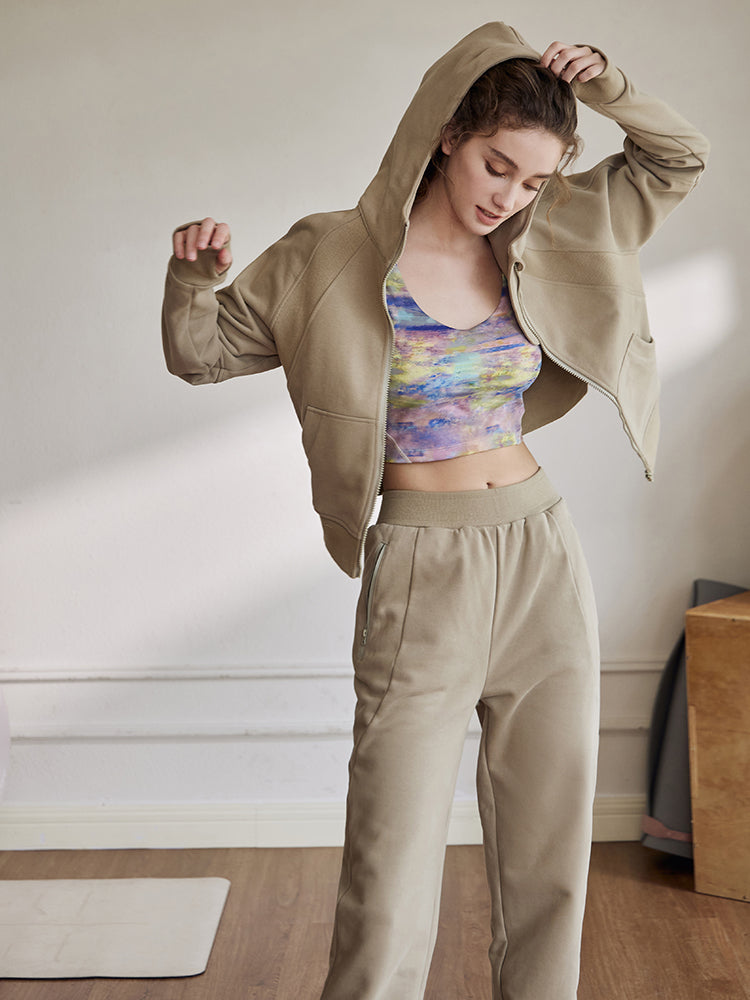 スウェットフルジップパーカ