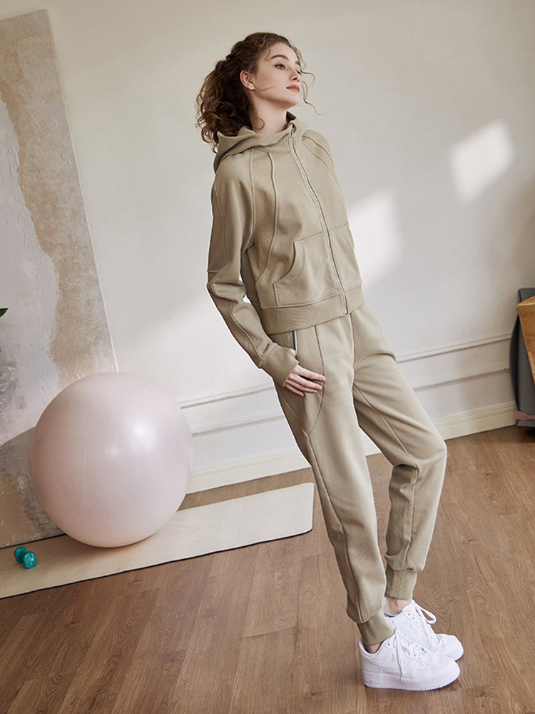 スウェットフルジップパーカ