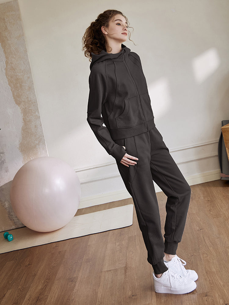 スウェットフルジップパーカ