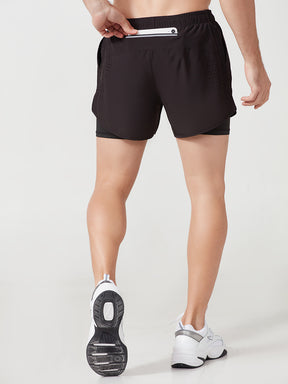 メンズショートパンツ インナー付き ランニングウェア