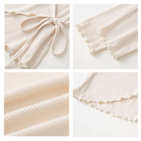 フリルカフス 速乾 羽織り ヨガトップ