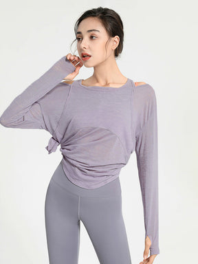 『新色追加』オープンショルダー　長袖