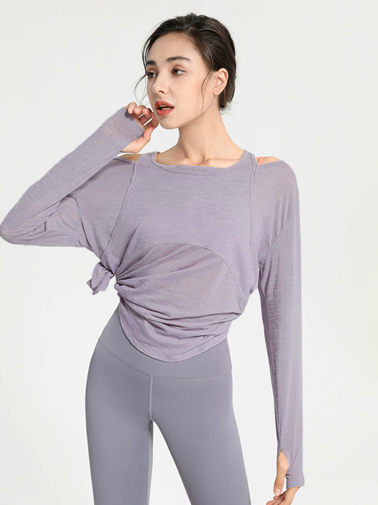 『新色追加』オープンショルダー　長袖