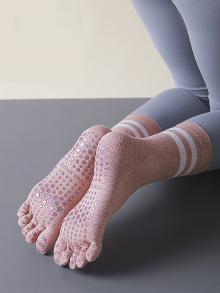 ヨガソックス　5本指靴下 滑り止め