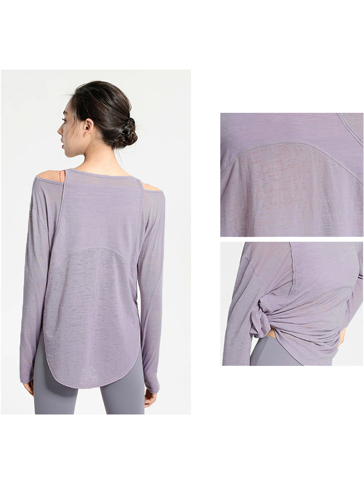 『新色追加』オープンショルダー　長袖