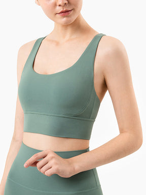 スポーツブラ バックダブルクロス 背中見せ