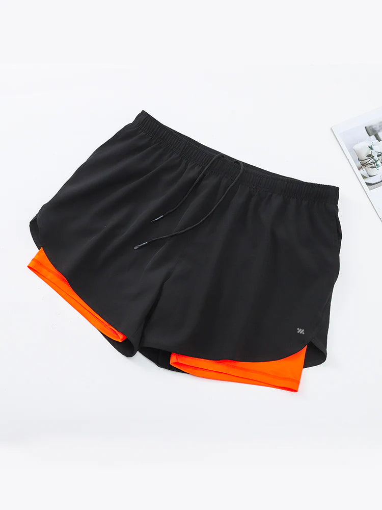 メンズショートパンツ インナー付き ランニングウェア