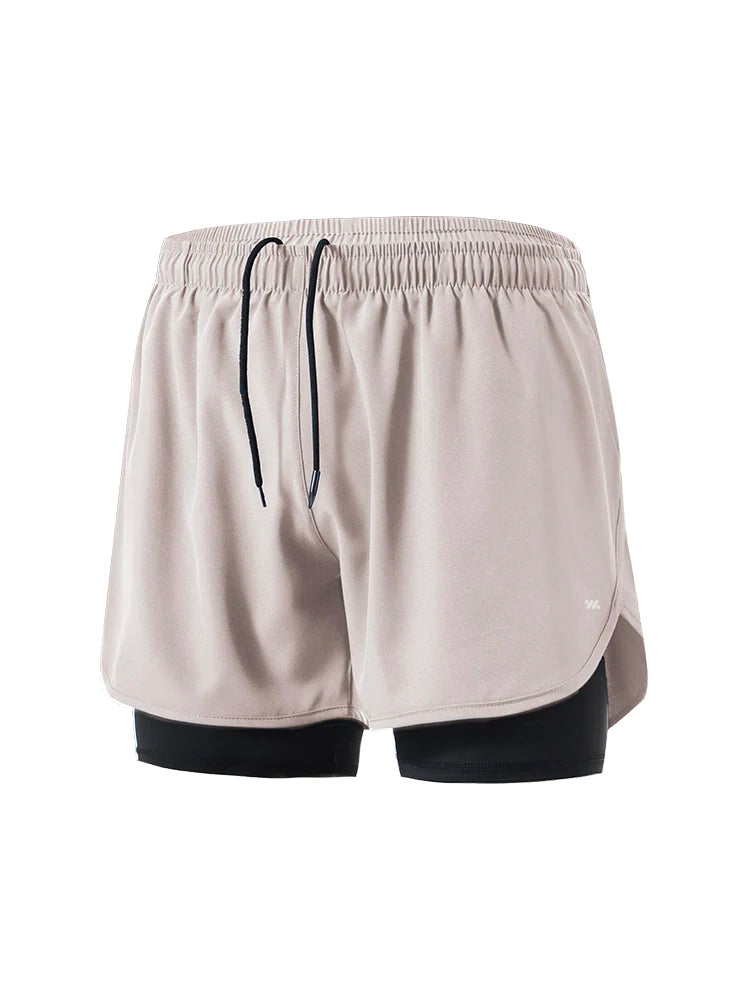 メンズショートパンツ インナー付き ランニングウェア