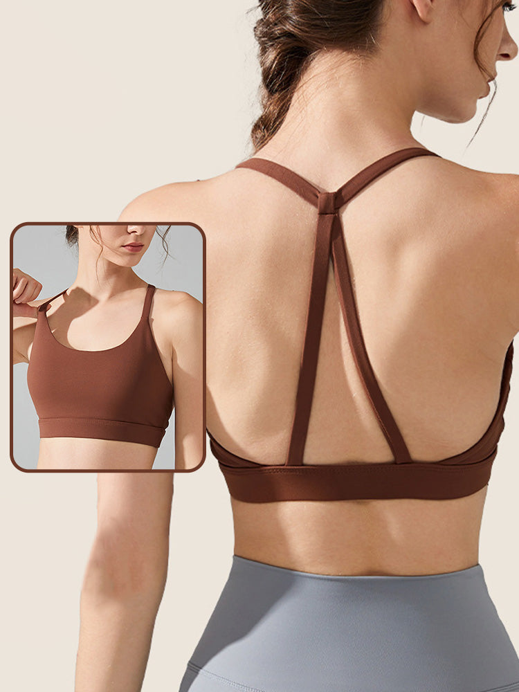 ホルターネック ブラトップ バックスタイル